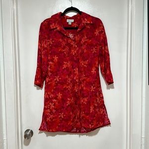 Coldwater Creek button-front tunic